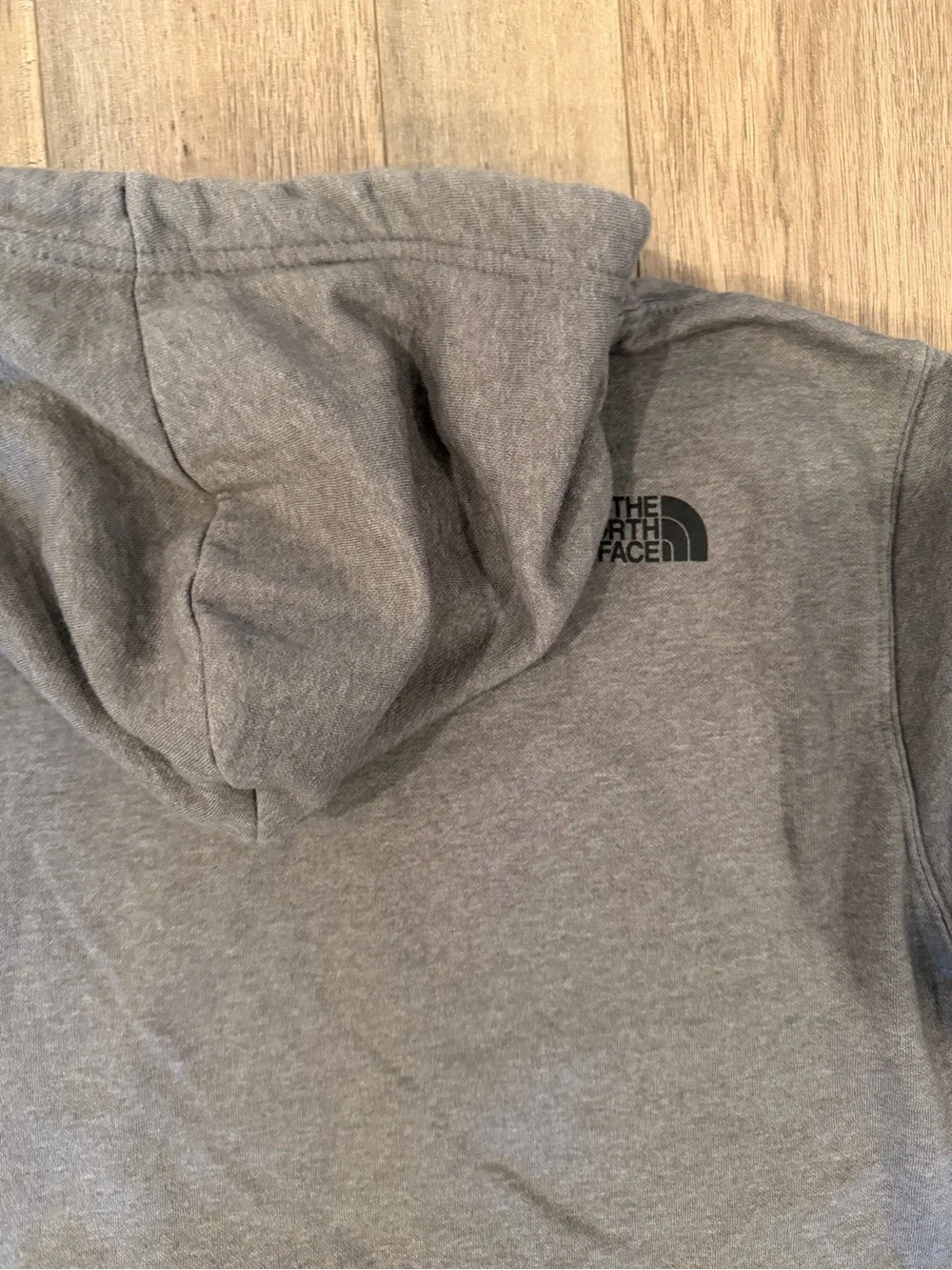 The North Face Men’s Gray Bear Graphic Pullover Hoodie